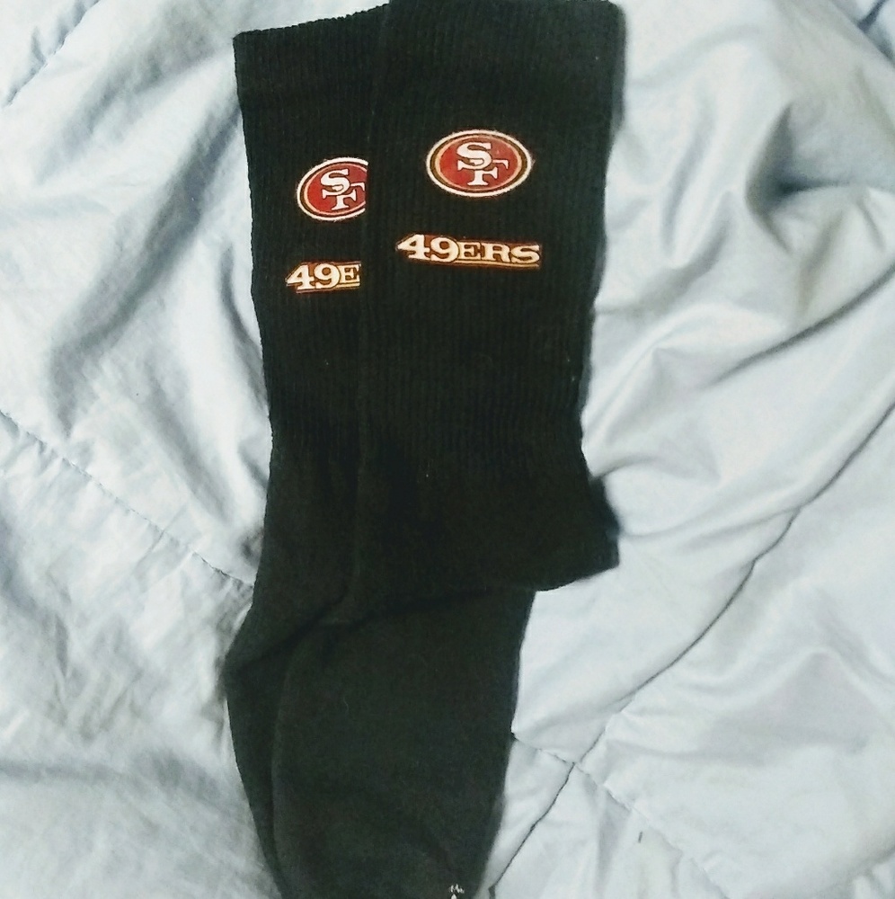 San Francisco 49er's Socks